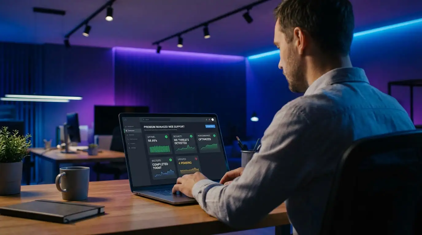Technical website support and ongoing maintenance