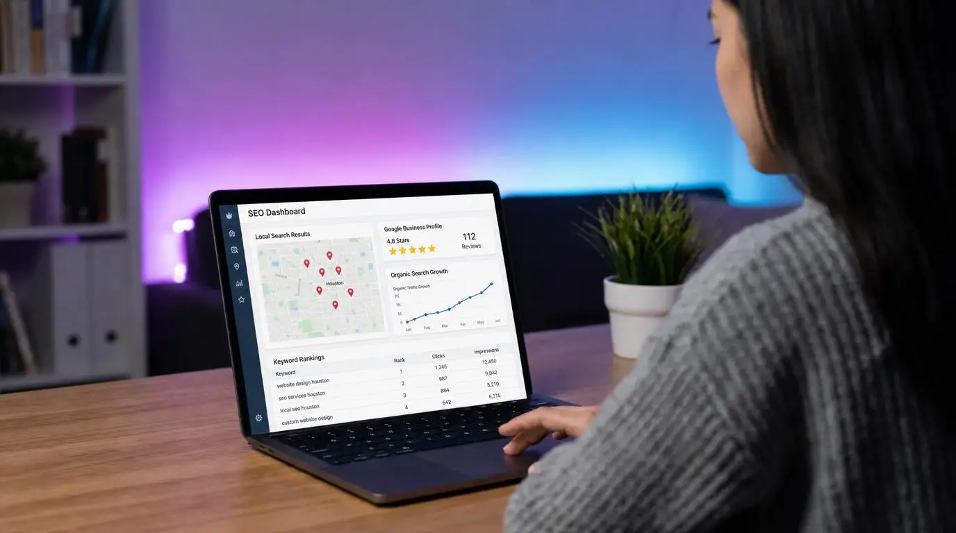 SEO and search strategy services for West University businesses
