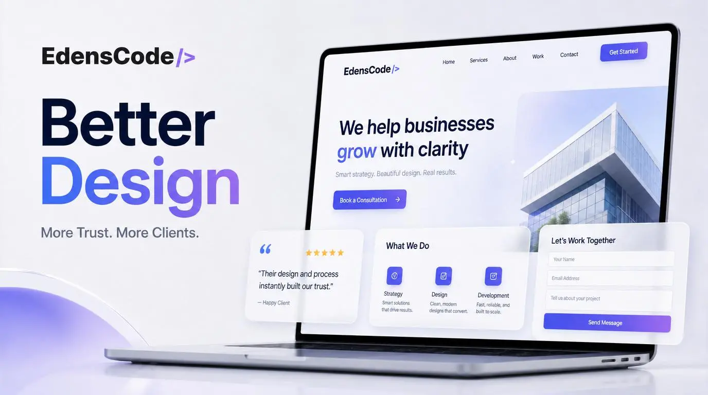 How Better Website Design Helps You Close More Clients