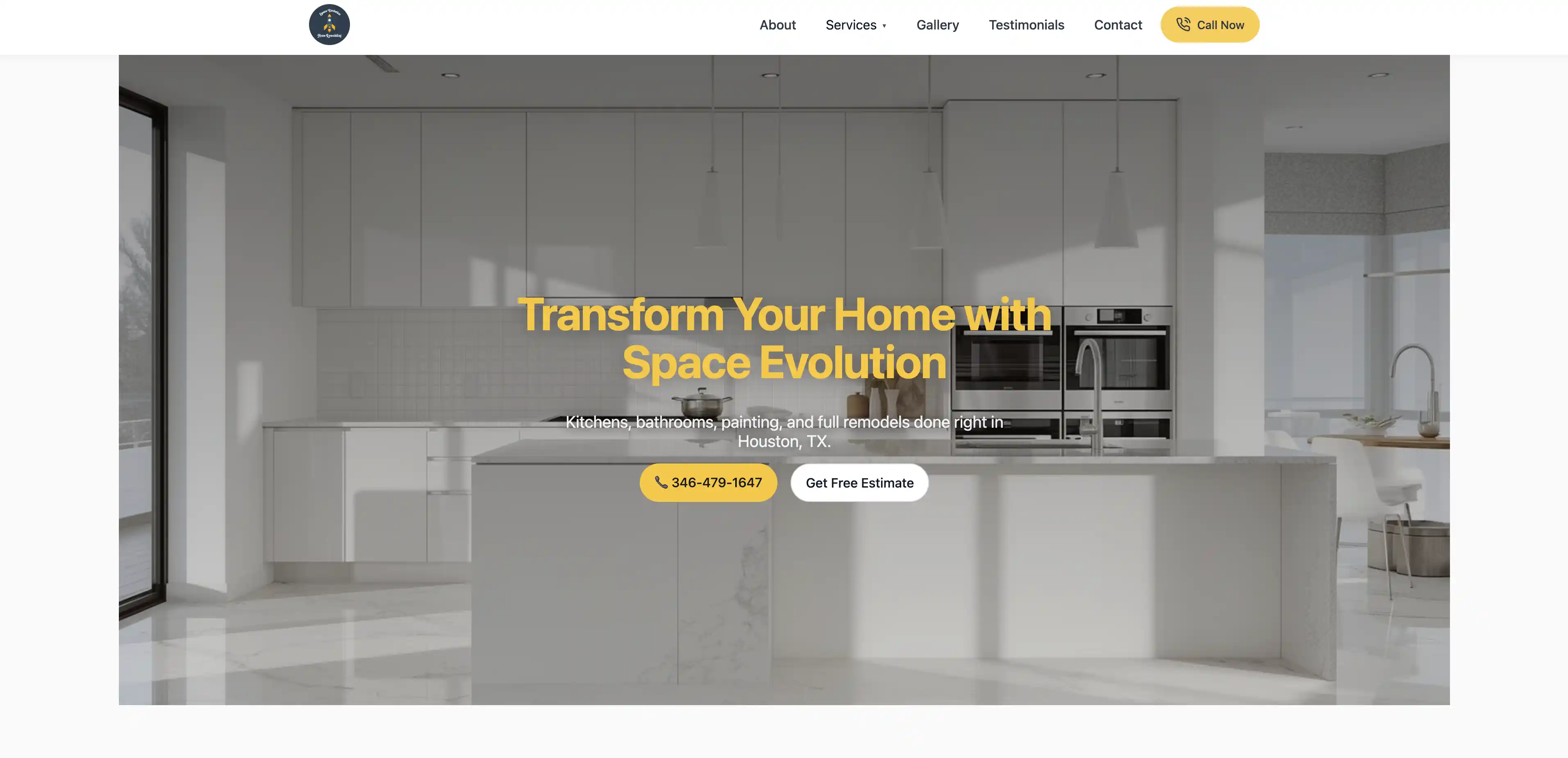 Space Evolution Website Preview